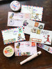 Mic Moc - Mini Postcard/Journal Card Set  - JC007 'Petite Carte Postale'