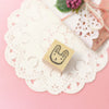 Ecru Forest rubber stamp - La saison des fraises Series - Rabbit cookie