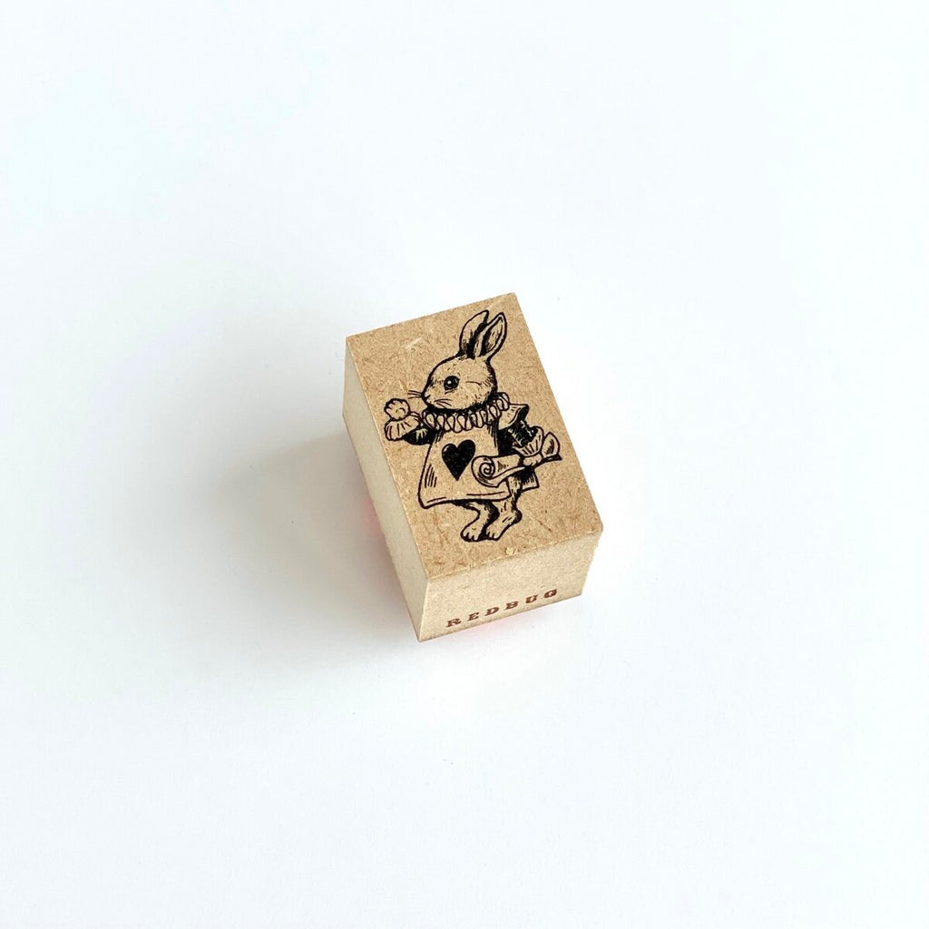 Joj Rabbit Stamps Redbug rubber stamp - Heart rabbit – petit zakkaya
