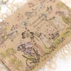 Ecru Forest rubber stamp - Clover flower crown rabbits set