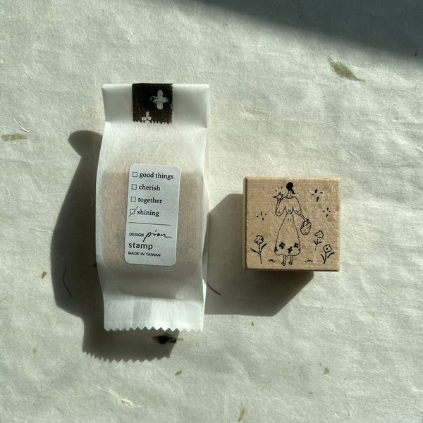 Pion Shining rubber stamp