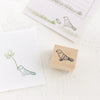 Ecru Forest rubber stamp - Bird