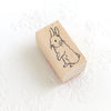 Ecru Forest rubber stamp - Standing rabbit