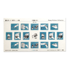 Rakui Hana Stamp Stickers Collection - Mail Day 郵票貼紙 - 手紙日