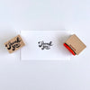 Redbug rubber stamp - Thank You