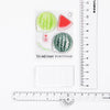 stamp be mine OSAKA clear stamp - watermelon (with acrylic)